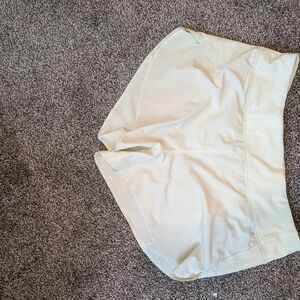 Athleta Yellow Athletic Shorts with Elastic Waistband